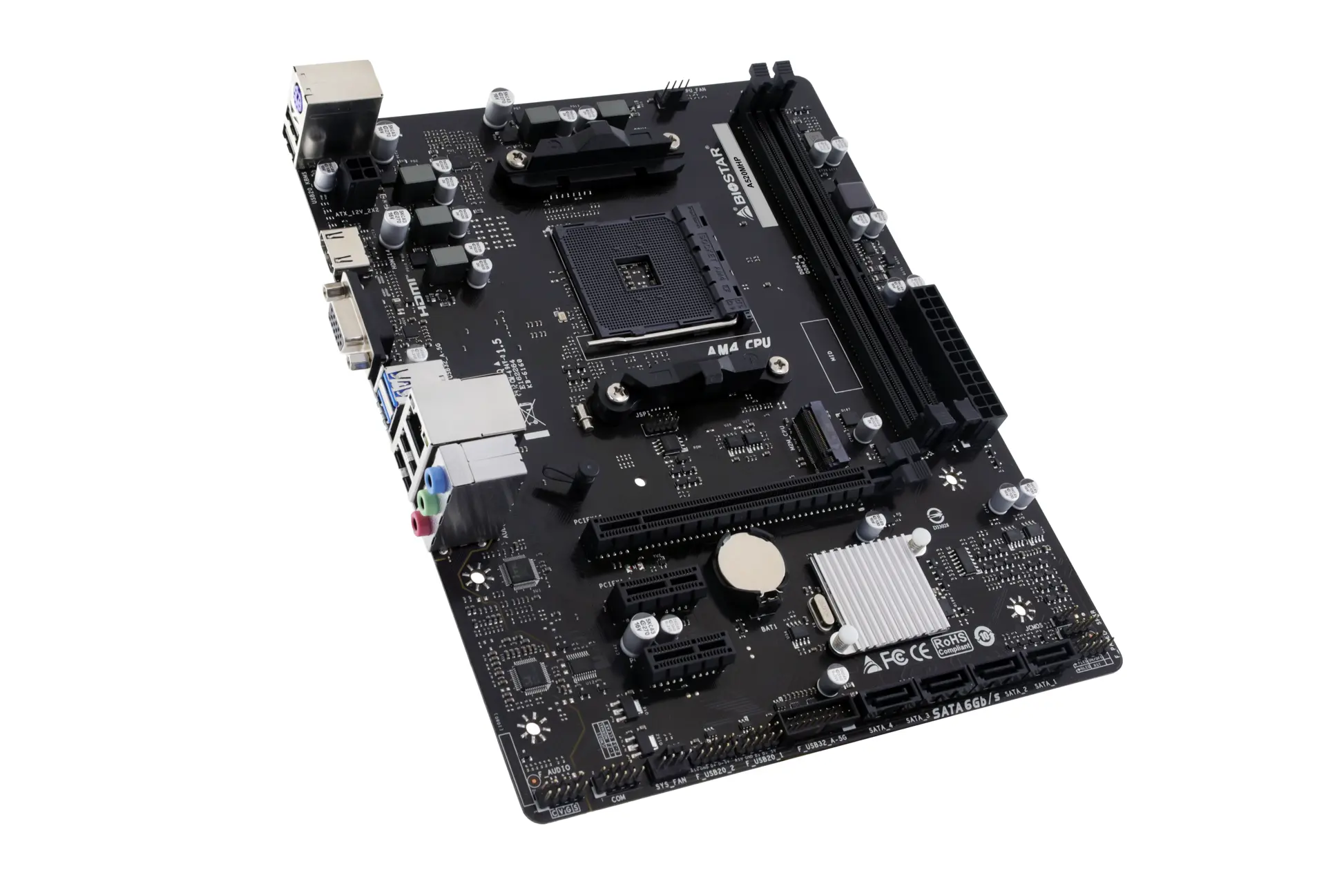 Дънна платка BIOSTAR A520MHP socket AM4 - image 1