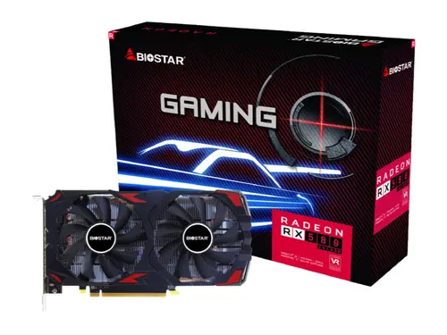 Видео карта BIOSTAR AMD Radeon RX580-8GB 2048SP GDDR5 - 2