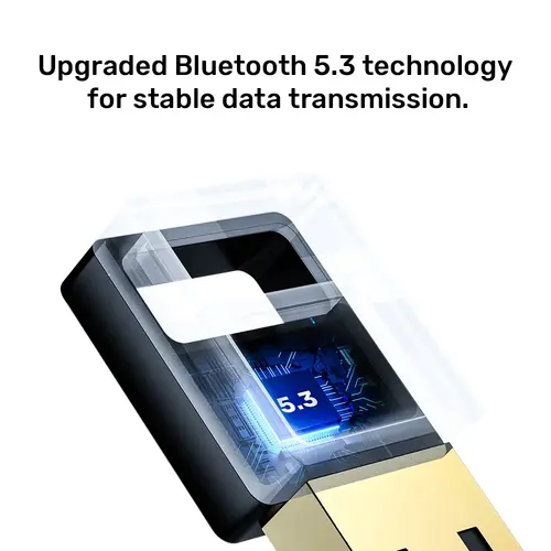 Unitek блутут адаптер Bluetooth 5.3 USB adapter, black - B105B - image 6