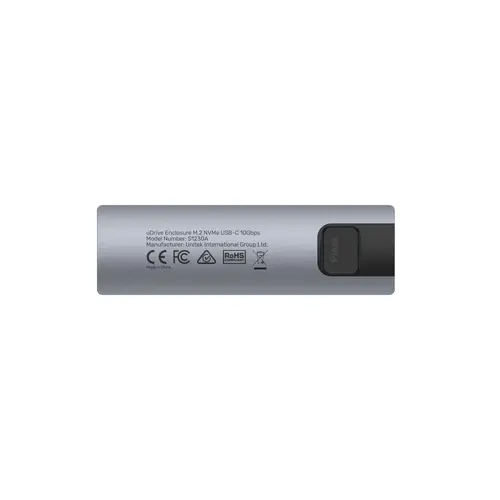 Unitek външна кутия за диск Storage - Case - M.2 NVMe/SATA M/B key - USB-C 10Gbps - S1230A - image 3