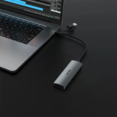 Unitek външна кутия за диск Storage - Case - M.2 NVMe/SATA M/B key - USB-C 10Gbps - S1230A - image 5