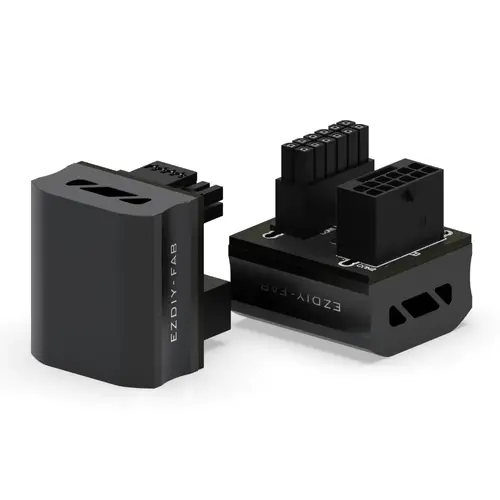 EZDIY-FAB adaptor pentru placa video 12VHPWR 600W - STD 180° Negru - 1