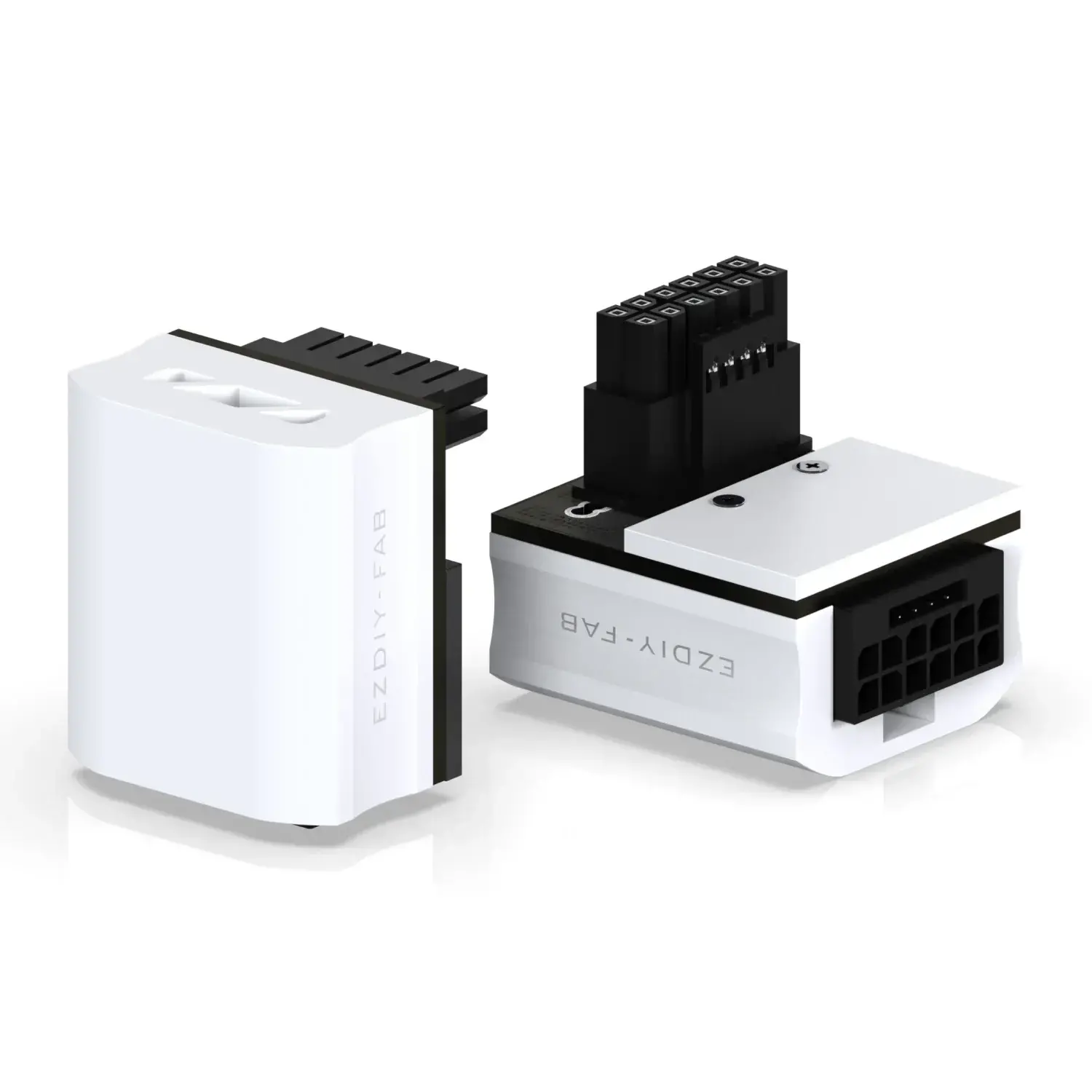 EZDIY-FAB αντάπτορας κάρτας γραφικών 12VHPWR 600W - STD 90° Λευκό