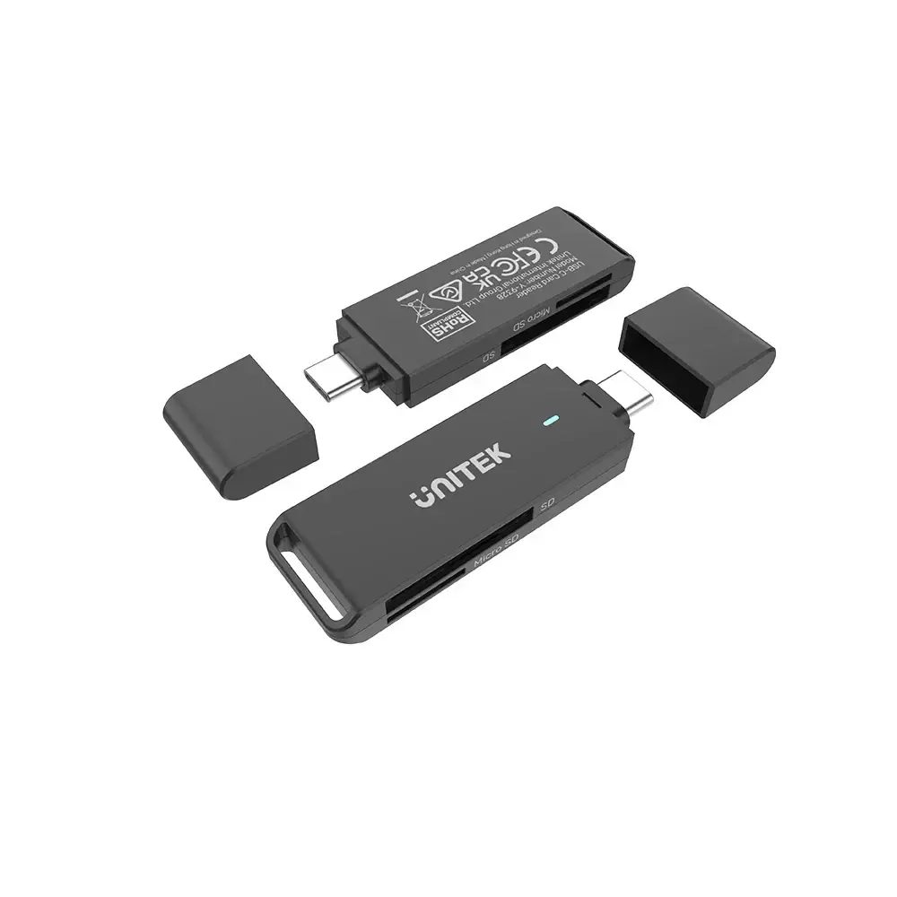 Unitek четец за карти Card Reader USB-C - Y-9328 - image 4