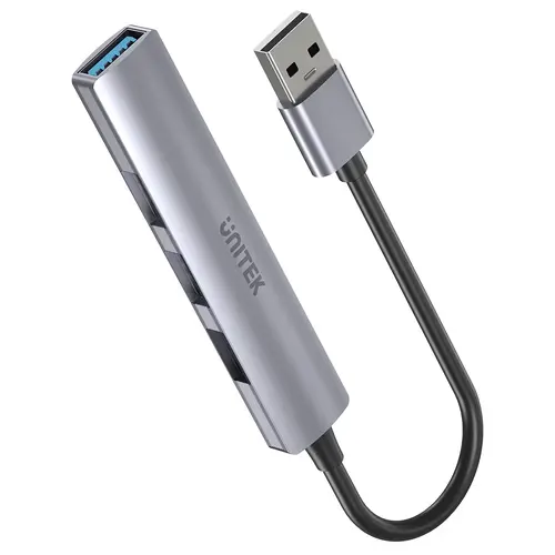 Unitek хъб USB3.0/2.0 HUB 4 port uHUB Q4 - USB-A input - USB3.0 x 1, USB2.0 x 3 - H1208A - image 4