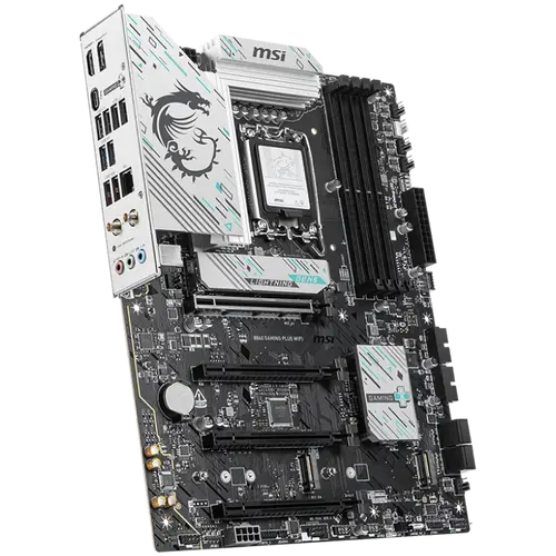 MSI PRO B860 GAMING PLUS WIFI, ATX, LGA 1851, 4x DDR5 Dual Channel DDR5 έως 8600(OC)MHz, 4x PCIe x16 slot, 3x M.2 slot, 4x USB 2.0, 2x USB 5Gbps - 2