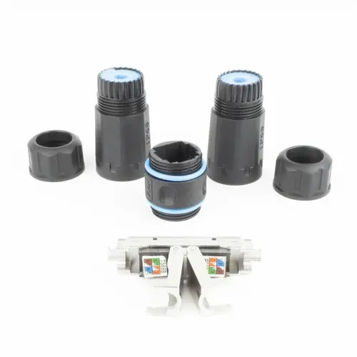 Съединител за мрежа ACT CAT6A, Външен IP68, CAT-6, 1 Gbit/s - image 4