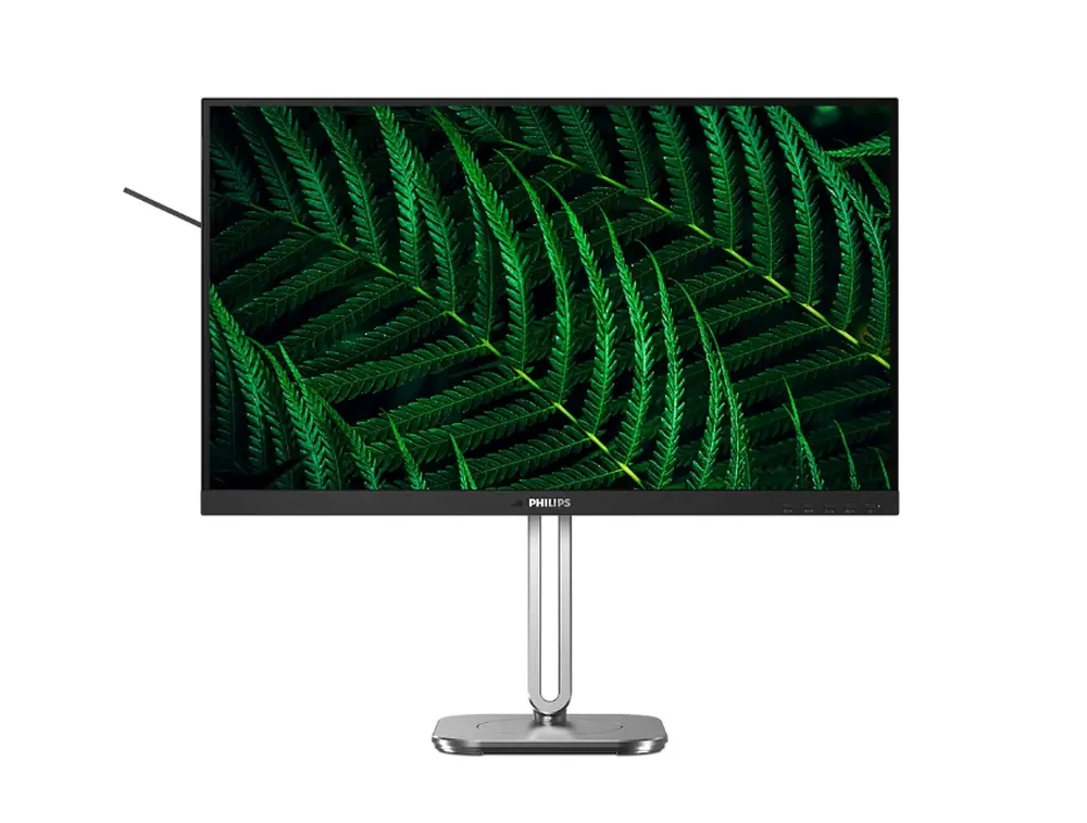 Монитор, Philips 27B2G5200, 27" IPS WLED, 1920x1080@100Hz, 4ms GtG, 300cd m/2, 1000:1, 50M:1 DCR, Adaptive Sync, FlickerFree, Blue Light tech., 3Wx2, Tilt, Height Adjust, Pivot, Swivel, D-SUB, HDMI, DP, USB hub