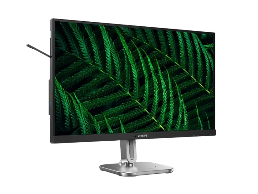 Монитор, Philips 27B2G5200, 27" IPS WLED, 1920x1080@100Hz, 4ms GtG, 300cd m/2, 1000:1, 50M:1 DCR, Adaptive Sync, FlickerFree, Blue Light tech., 3Wx2, Tilt, Height Adjust, Pivot, Swivel, D-SUB, HDMI, DP, USB hub - image 1