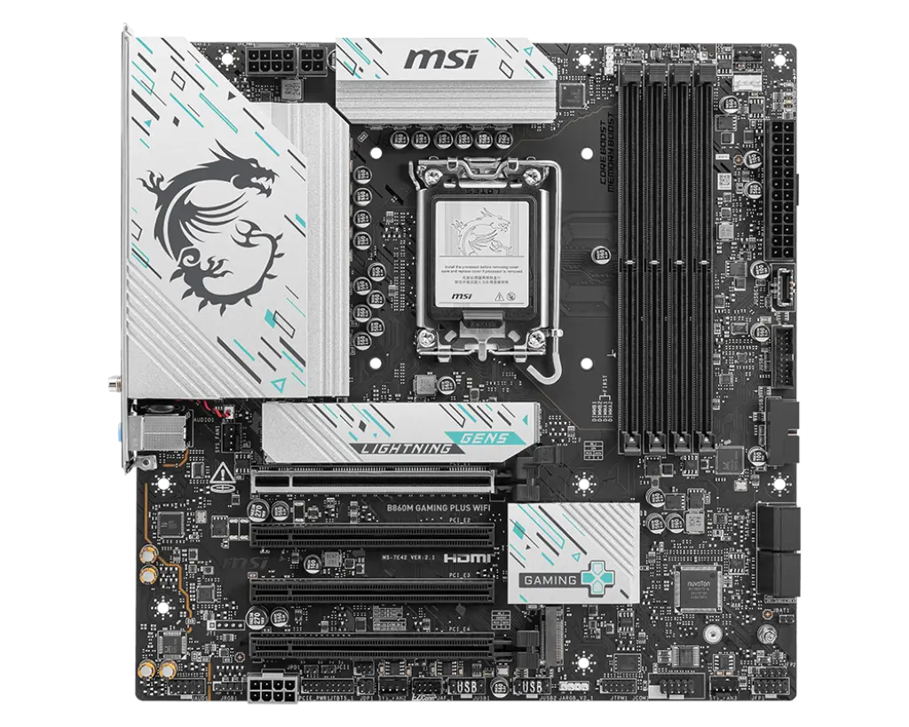 Дънна платка, MSI B860M GAMING PLUS WIFI - image 1