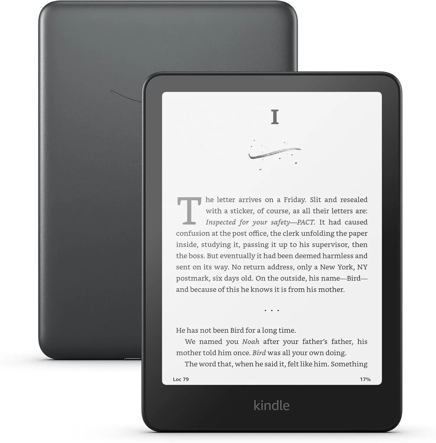 eBook четец Kindle Paperwhite Signature Edition 7", 32GB, 2024, 12 генерация, IPX8, metallick black