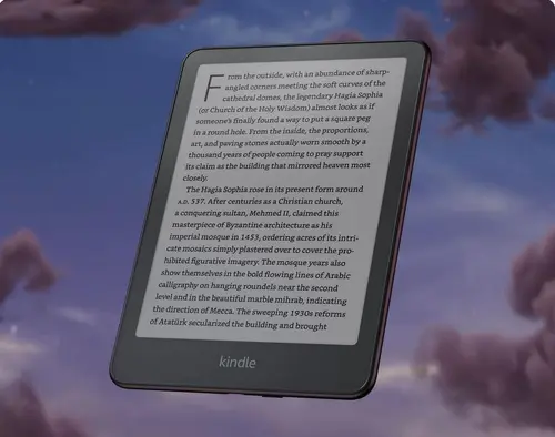 E-reader Kindle Paperwhite Signature Edition 7", 32GB, 2024, generația a 12-a, IPX8, zmeură metalizat - 5