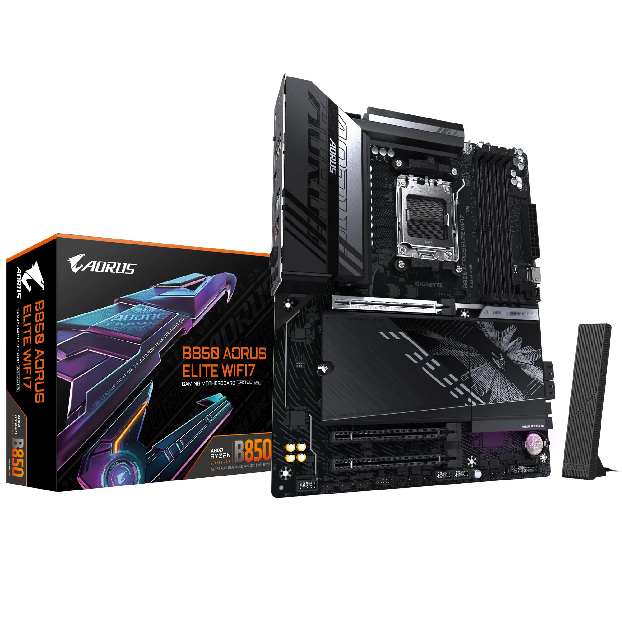 Дънна платка GIGABYTE B850 AORUS ELITE WIFI7 socket AM5 - image 4