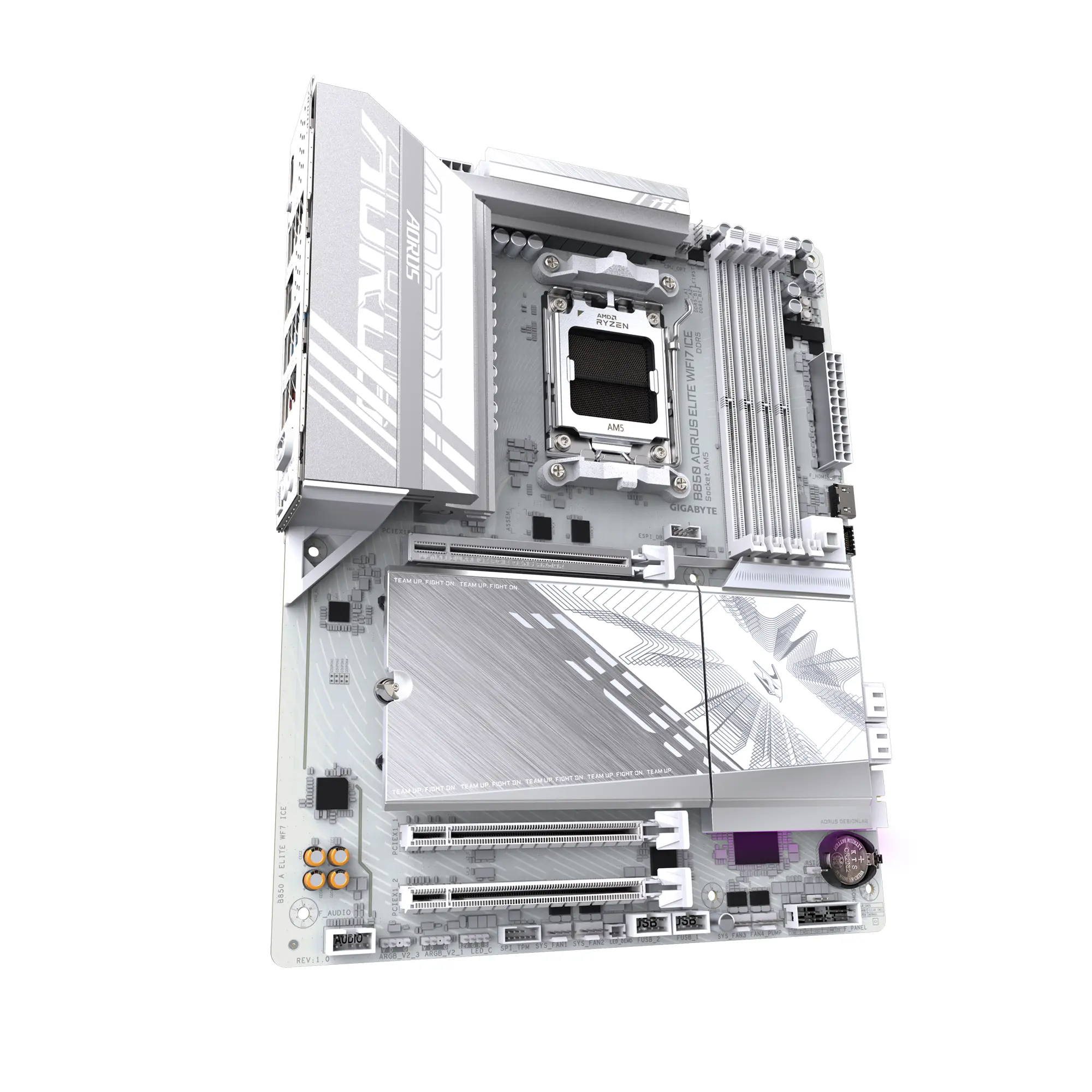 Дънна платка GIGABYTE B850 AORUS ELITE ICE WIFI7 socket AM5 - image 1