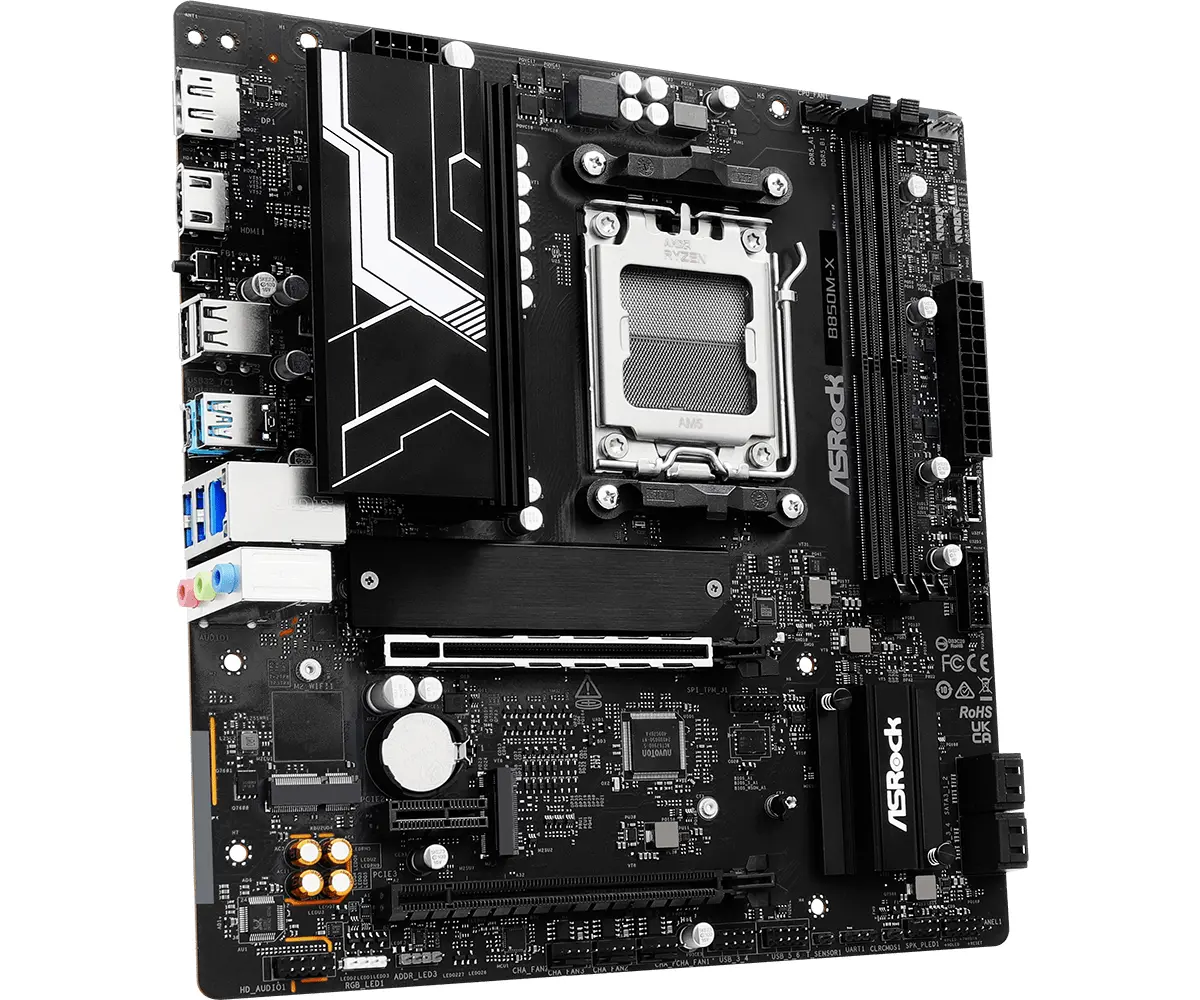 Дънна платка ASRock B850M-X socket AM5 - image 1
