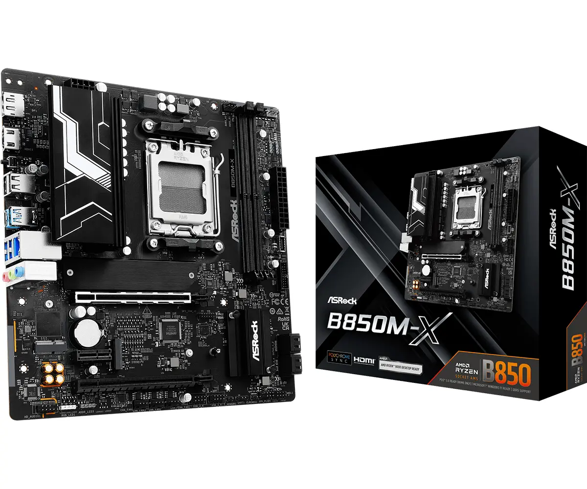 Дънна платка ASRock B850M-X socket AM5 - image 2