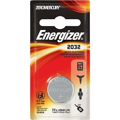 Baterie, LITH BATT ENERGIZER CR2032 - 1