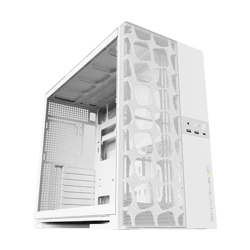Geometric Future кутия Case EATX - Model 5 Vent White - 5 x 140 mm aRGB fans included - image 2