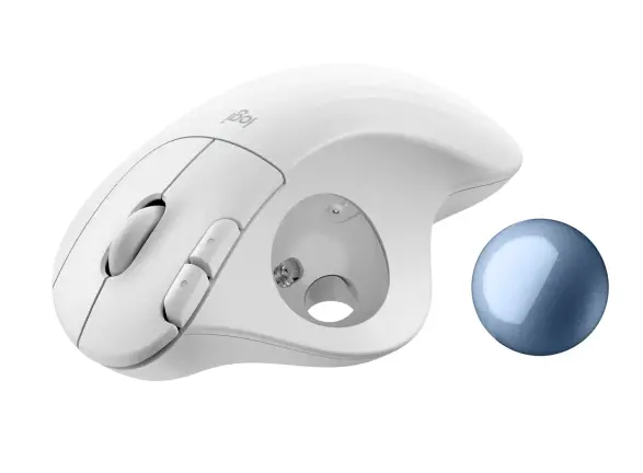 Мишка, Logitech ERGO M575S - WHITE - image 4