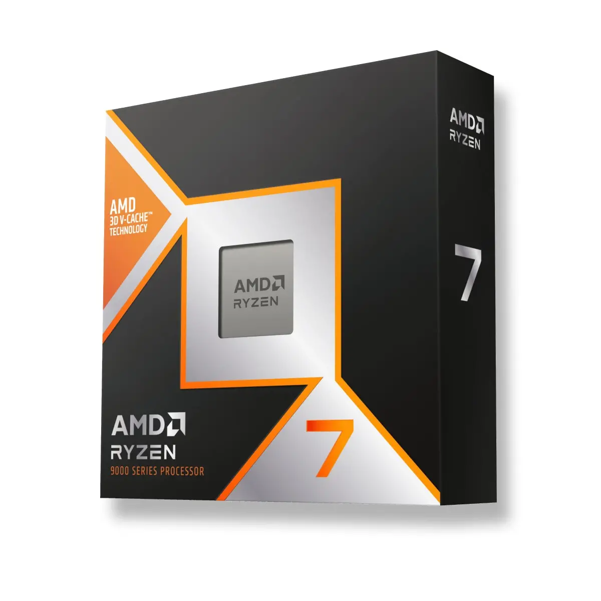 Процесор, AMD Ryzen 7 9800X3D 8C/16T (4.7GHz / 5.2GHz Boost, 104MB, 120W, AM5)