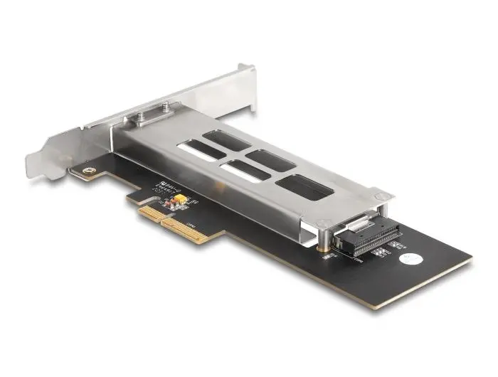 Вътрешна тава Delock, PCI Express Card за 1 x M.2 NVMe SSD - Low Profile Form Factor