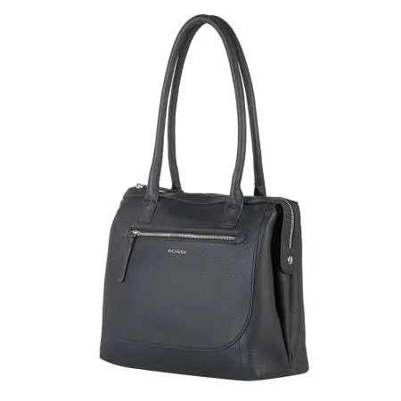 Дамска чанта цвят тъмно синьо - Rossi - image 1