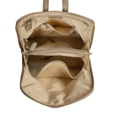 Дамска раница цвят капучино Rossi - image 4