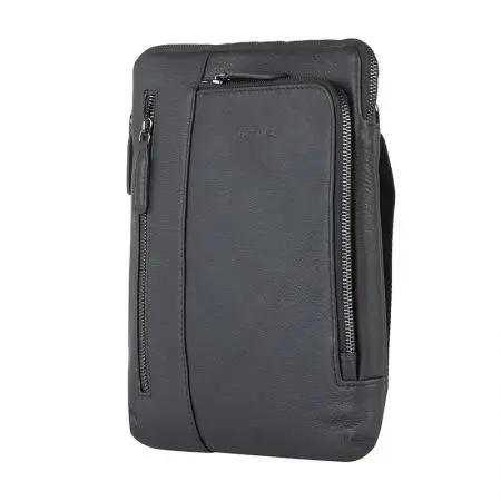 Мъжка чанта цвят тъмно синьо - Silver Flame - image 1