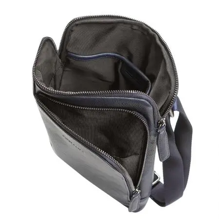 Мъжка чанта цвят тъмно синьо - Silver Flame - image 4