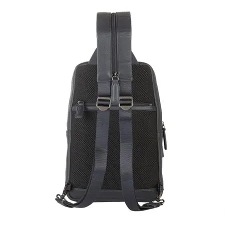 Мъжка чанта цвят тъмно синьо - Silver Flame - image 7