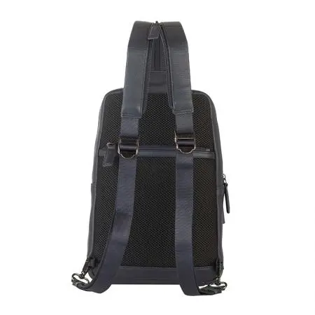 Мъжка чанта цвят тъмно синьо - Silver Flame - image 8