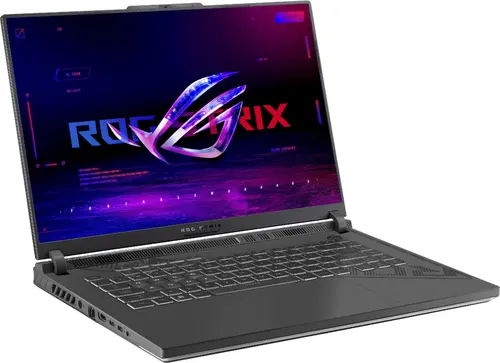 Лаптоп, Asus Strix G16 G614JU-N3512, Intel i5-13450HX 2.4 GHz (20M Cache, up to 4.6 GHz),16.0 WUXGA 1920X1200 16:10, AG, 165 Hz,DDR5 16GB ( 8GB DDR5-4800 SO-DIMM *2 ) ,1TB , RTX4050 6GB GDDR6,Wi-Fi 6E ,Backlit Chiclet Keyboard 1-Zone RGB,NO OS,Eclipse Gray - image 4