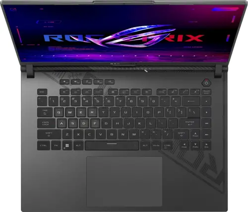 Лаптоп, Asus Strix G16 G614JI-N3082,Intel i7-13650HX,( 2.6 GHz 24M Cache, up to 4.9 GHz ),16.0 WUXGA 1920X1200 16:10, AG, 165 Hz,DDR5 32GB ( 16GB DDR5-4800 SO-DIMM *2 ) ,1TB , RTX4070 8GB GDDR6,Wi-Fi 6E ,Backlit Chiclet Keyboard 1-Zone RGB,NO OS,Eclipse Gray - image 2