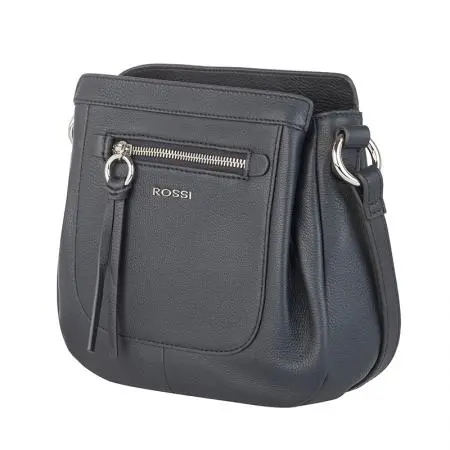 Дамска чанта цвят тъмно синьо - Rossi - image 1