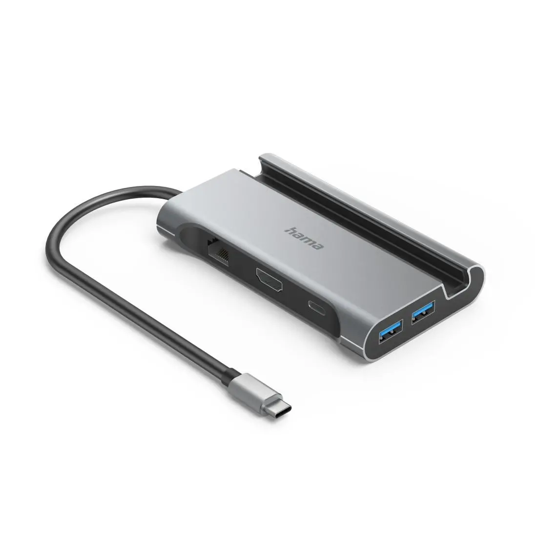 Докинг станция за лаптоп HAMA "Connect2Mobile V2" USB-C 7 в 1 - image 1