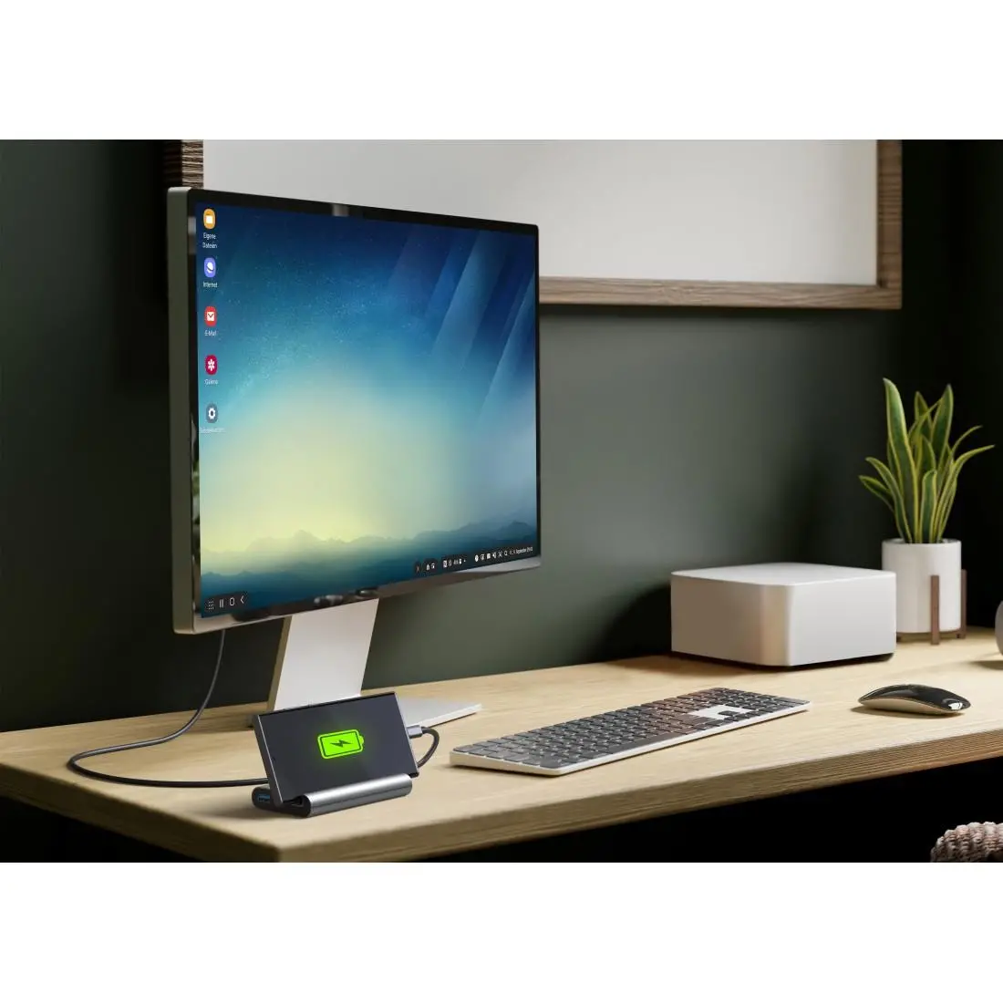 Докинг станция за лаптоп HAMA "Connect2Mobile V2" USB-C 7 в 1 - image 3