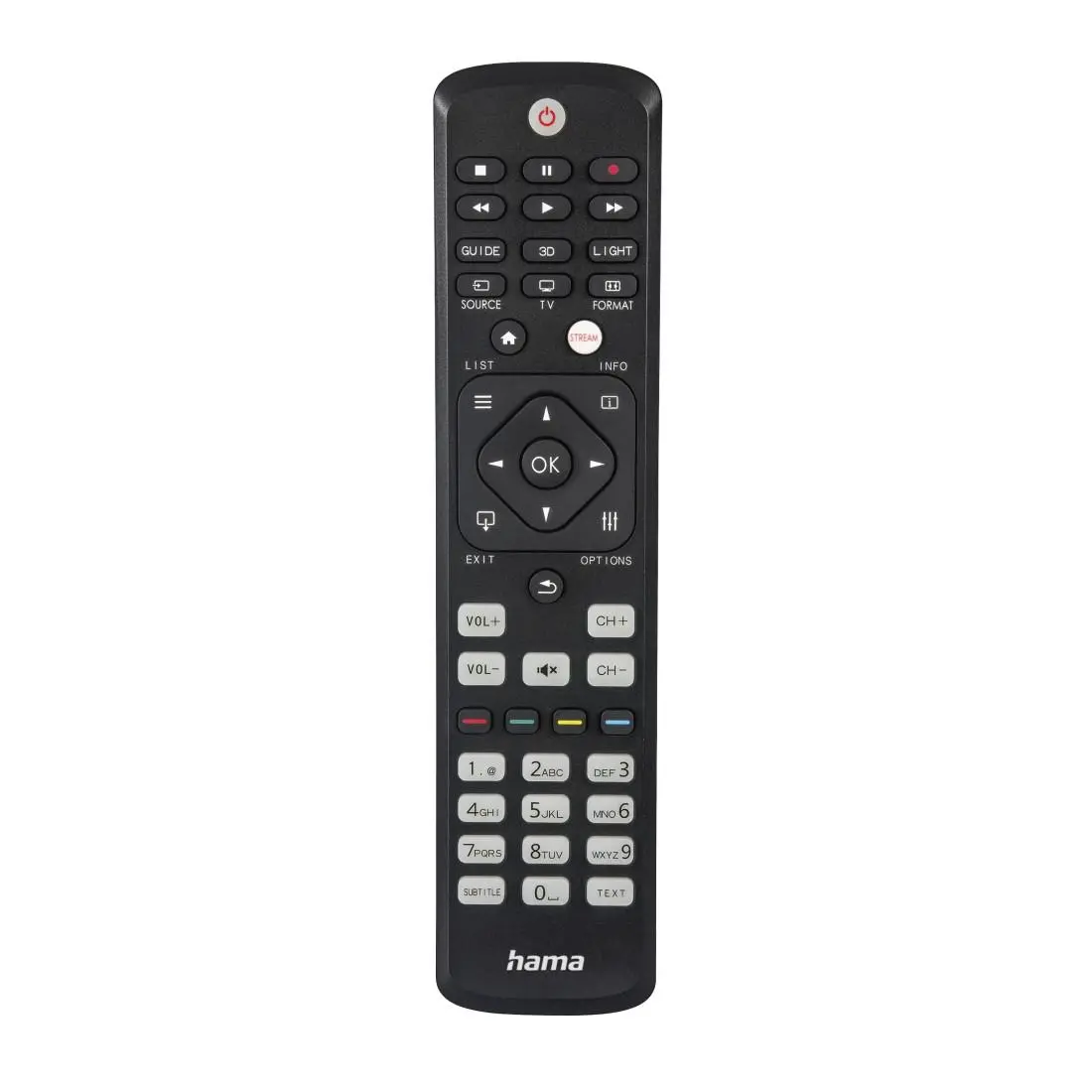 Telecomandă universală Hama pentru televizoare Philips, IR, cu învățare, butoane iluminate - image 5