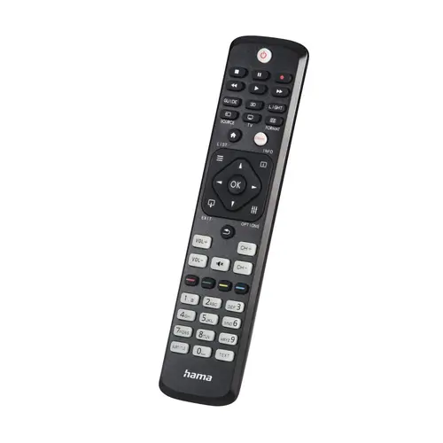 Telecomandă universală Hama pentru televizoare Philips, IR, cu învățare, butoane iluminate - 1
