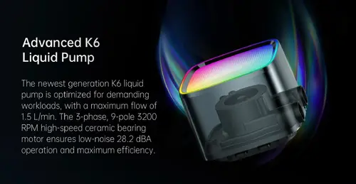Geometric Future водно охлаждане Water Cooling - Eskimo Pro 360 White - Addressable RGB, LGA1851/AM5 - image 10