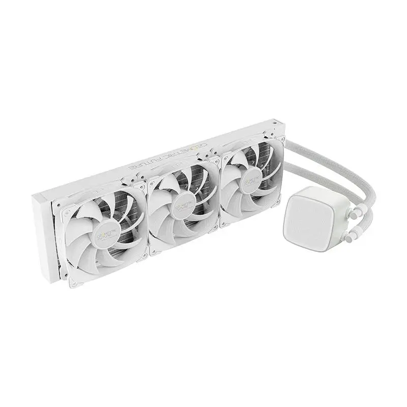 Geometric Future водно охлаждане Water Cooling - Eskimo Pro 360 White - Addressable RGB, LGA1851/AM5 - image 5