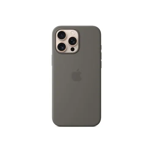 Калъф, Apple iPhone 16 Pro Max Silicone Case with MagSafe - Stone Gray