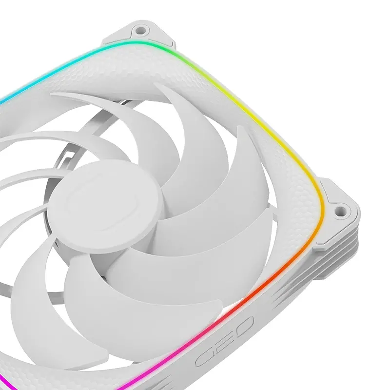 Geometric Future вентилатор Squama 2503W-14, 140mm, ARGB, White - image 5