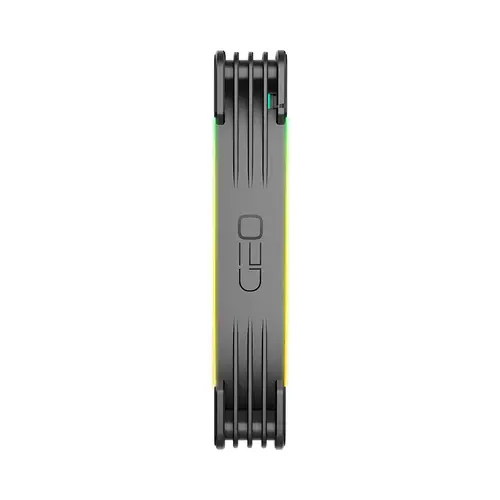 Geometric Future вентилатор Squama 2503B-14, 140mm, ARGB, Black - image 6