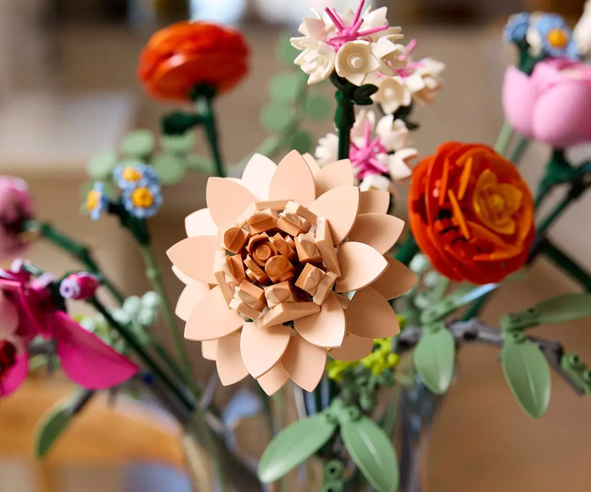 LEGO Botanicals - Beautiful Pink Flower Bouquet , 10342 - image 6