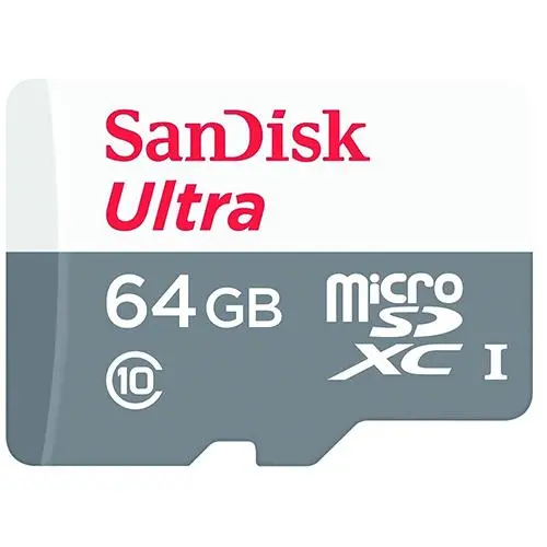 Card de memorie SANDISK Ultra microSDXC UHS-I, 64GB, Class 10, 100Mb/s - 1