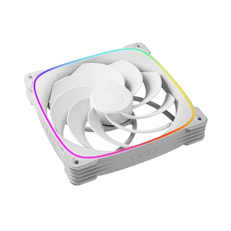 Geometric Future Set ventilatoare Fan Pack 3-in-1 140 mm, Reversed - Squama 2503RW-14 White - image 1