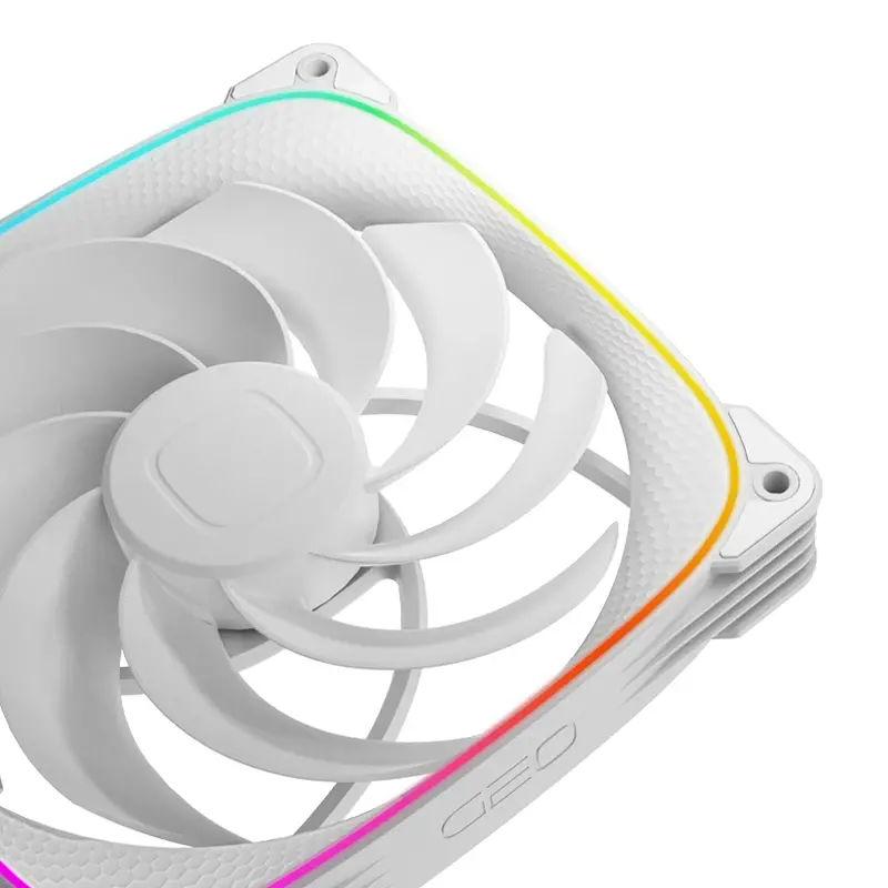 Geometric Future Set ventilatoare Fan Pack 3-in-1 140 mm, Reversed - Squama 2503RW-14 White - image 2