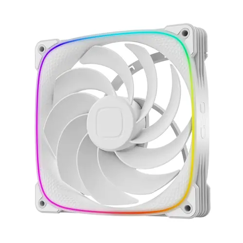 Geometric Future Set ventilatoare Fan Pack 3-in-1 140 mm, Reversed - Squama 2503RW-14 White - 6