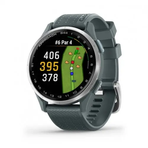 Garmin Approach® S44 - Approach® S44 -  Silver Aluminium безел с Twilight силиконова каишка 010-03009-01