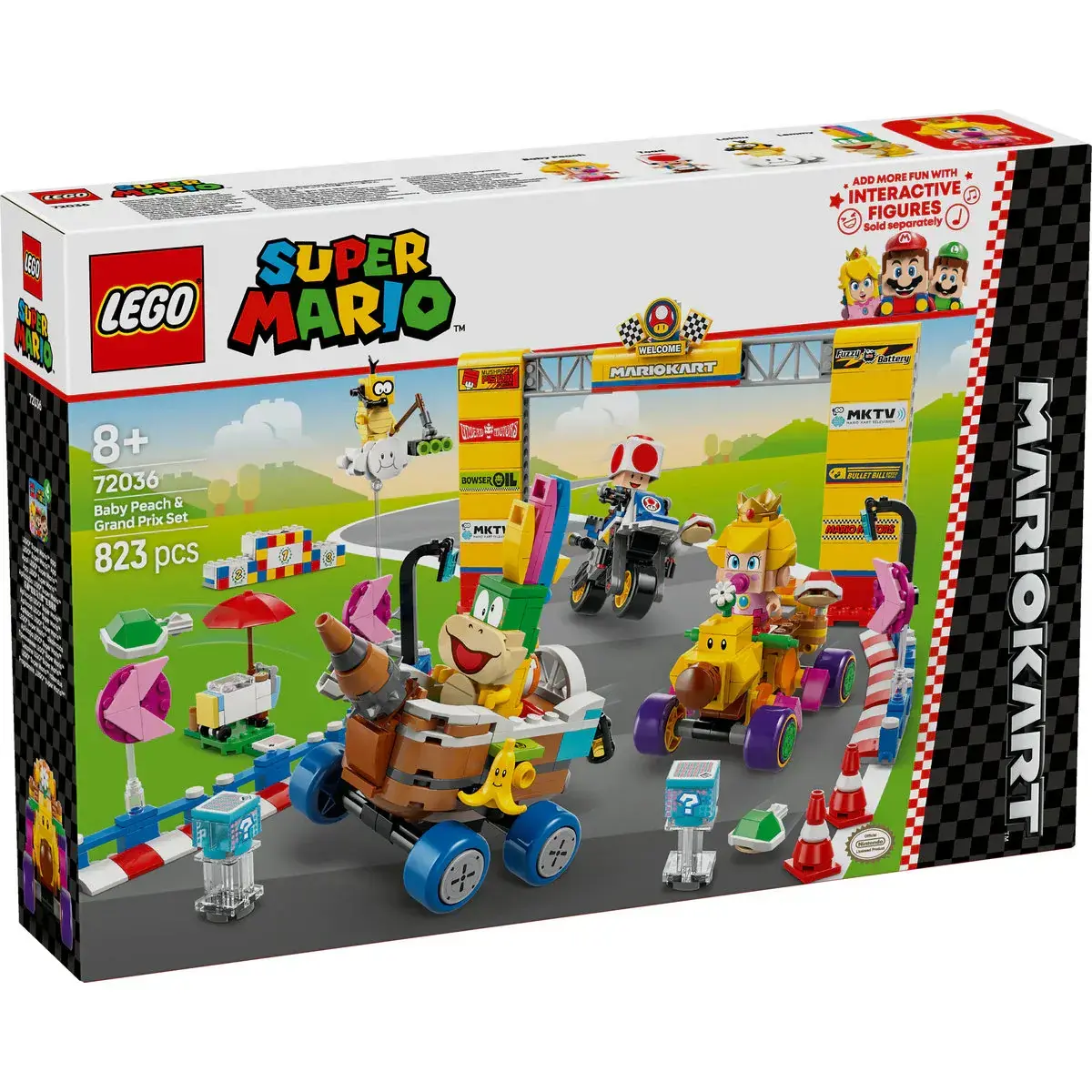 LEGO Super Mario Mario car - Baby Peach and Grand Prix, 72036